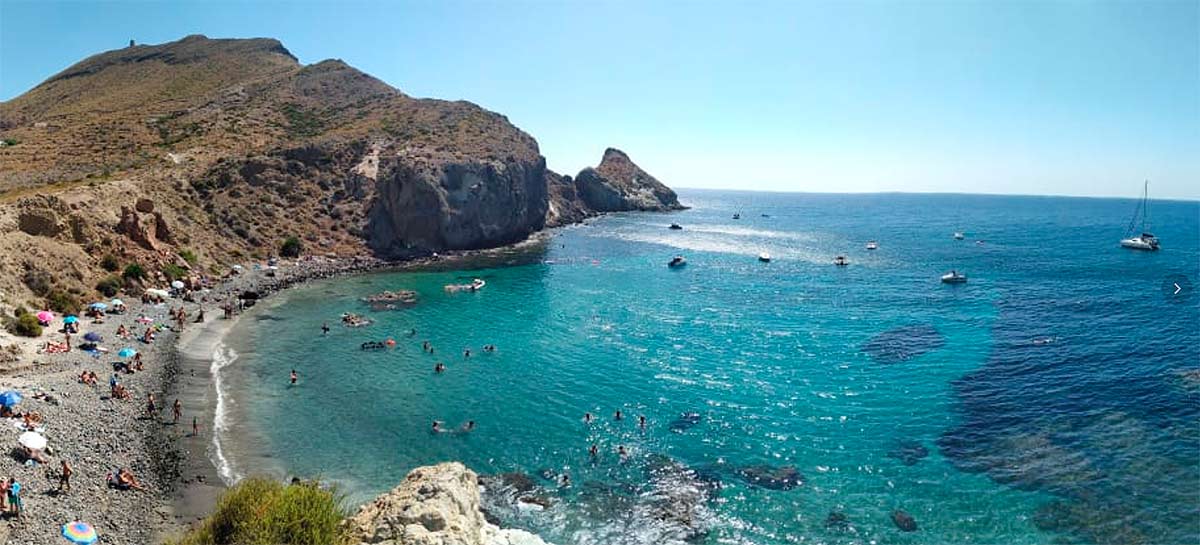 Cala higuera en San José